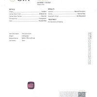 2.60 Ct. Ruby from Madagascar Scan Report