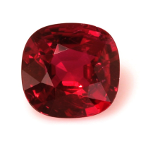 Antique Style Ruby Ring 1.03 Ct., 14K Yellow Gold Combination Stone