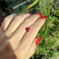 1.09 Ct. Ruby from Mozambique Life Style