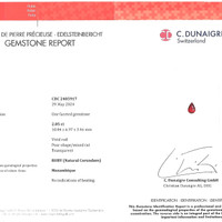2.05 Ct. Ruby from Mozambique Scan Report