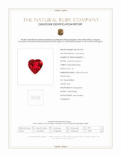 1.02 Ct. Ruby from Mozambique Scan Report