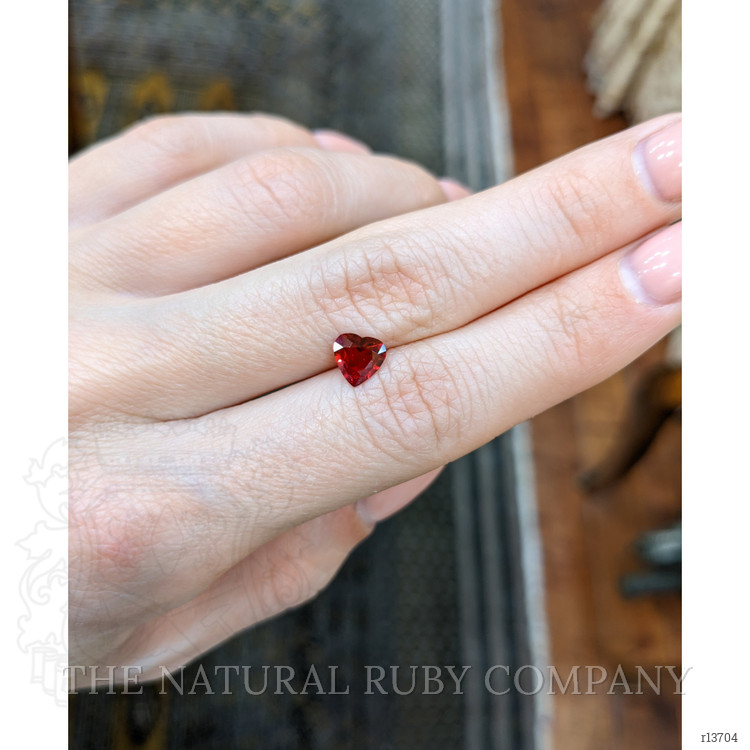 0.81 Ct. Ruby from Mozambique