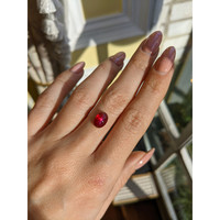 3.04 Ct. Star Ruby from Burma (Myanmar) Life Style