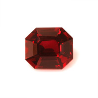 Three Stone Ruby Ring 1.25 Ct., 14K Rose Gold Combination Stone