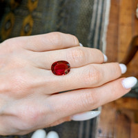 5.04 Ct. Ruby from Mozambique Life Style