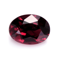 Antique Style Ruby Ring 1.66 Ct., 14K White Gold Combination Stone