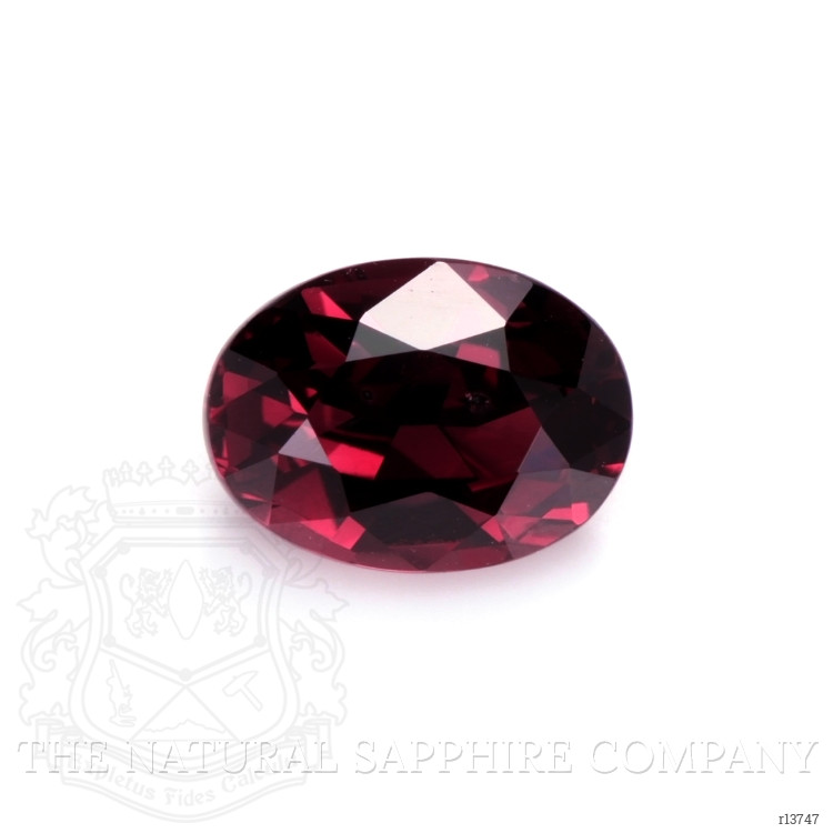 Antique Style Ruby Ring 1.66 Ct., 14K White Gold