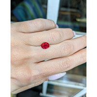 1.53 Ct. Ruby from Mozambique Life Style