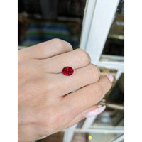 2.06 Ct. Ruby from Mozambique Life Style