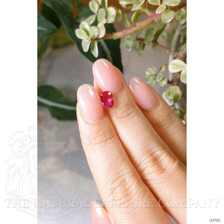 1.23 Ct. Ruby from Ceylon (Sri Lanka)