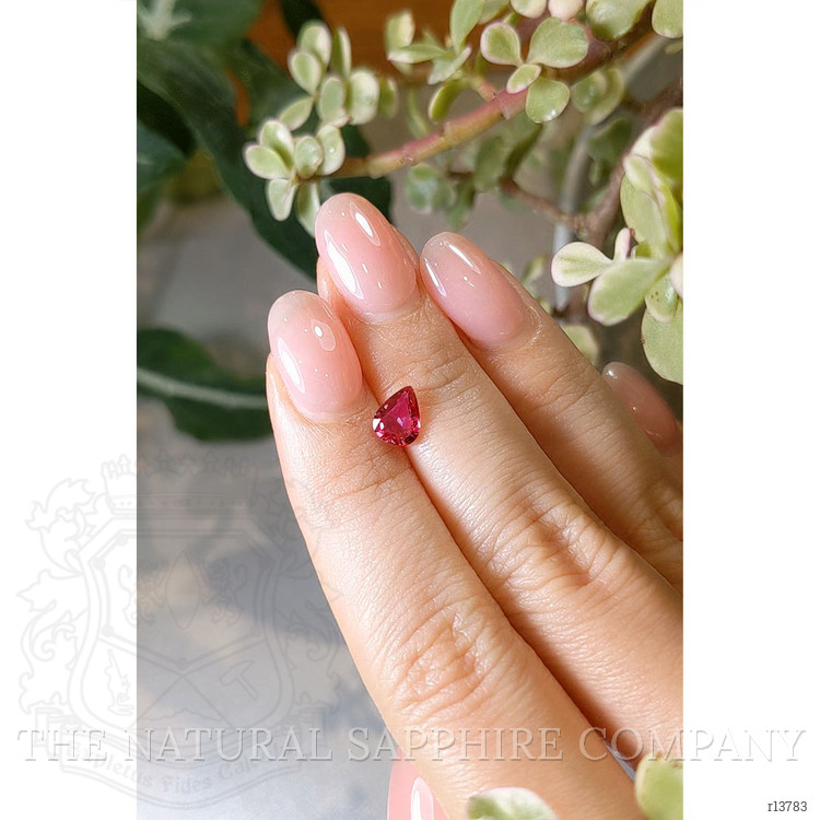 0.93 Ct. Ruby from Ceylon (Sri Lanka)