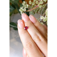 0.84 Ct. Ruby from Thailand Life Style