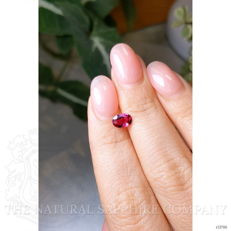 0.84 Ct. Ruby from Ceylon (Sri Lanka)