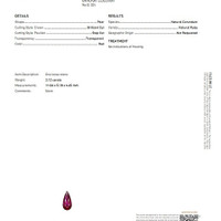 2.12 Ct. Ruby from Mozambique Scan Report
