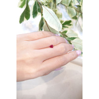 0.48 Ct. Ruby from Mozambique Life Style