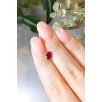 0.61 Ct. Ruby from Mozambique Life Style