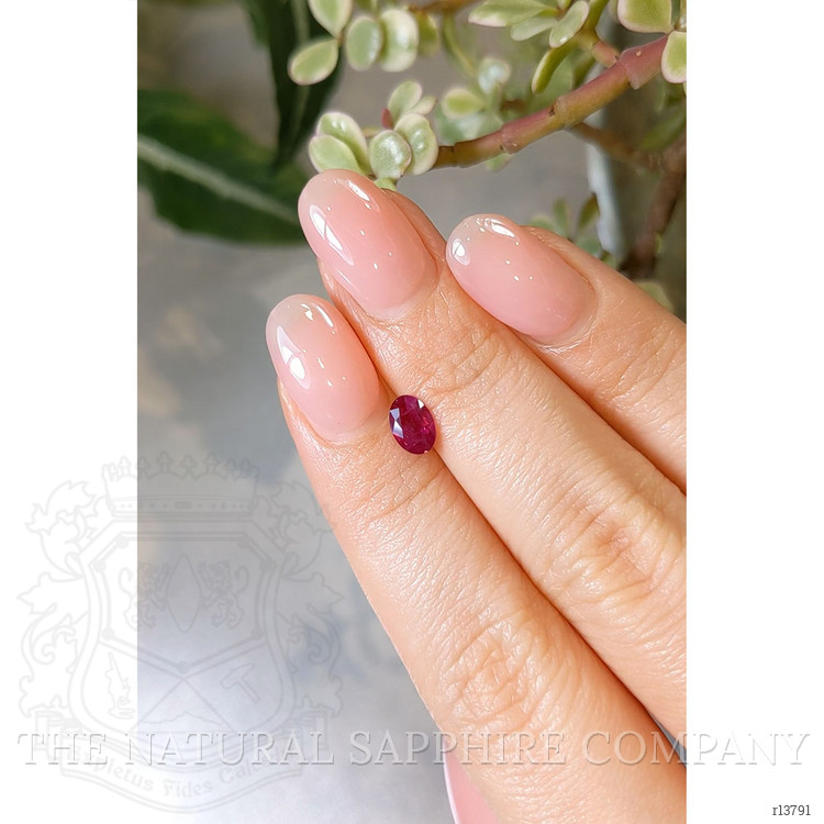 0.66 Ct. Ruby from Mozambique