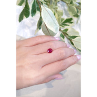 1.56 Ct. Ruby from Mozambique Life Style