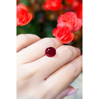 4.16 Ct. Ruby from Burma (Myanmar) Life Style