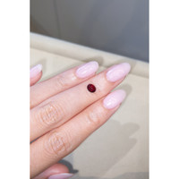 1.02 Ct. Cabochon Ruby from Burma (Myanmar) Life Style