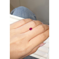 0.55 Ct. Ruby from Burma (Myanmar) Life Style