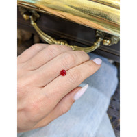 0.79 Ct. Ruby from Mozambique Life Style