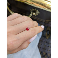 0.79 Ct. Ruby from Mozambique Life Style