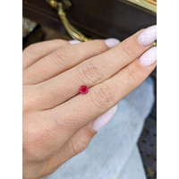 0.62 Ct. Ruby from Mozambique Life Style