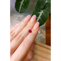 0.84 Ct. Ruby from Mozambique Life Style