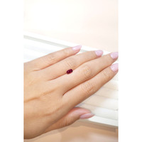 0.86 Ct. Ruby from Mozambique Life Style