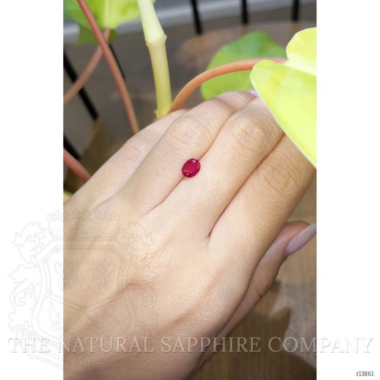 0.84 Ct. Ruby from Mozambique