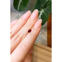 0.64 Ct. Ruby from Mozambique Life Style