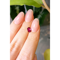 0.59 Ct. Ruby from Mozambique Life Style
