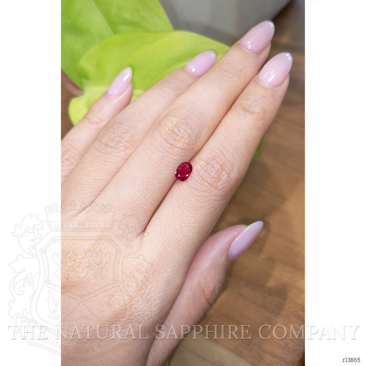 0.62 Ct. Ruby from Mozambique