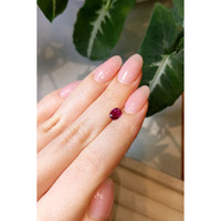0.67 Ct. Ruby from Mozambique Life Style