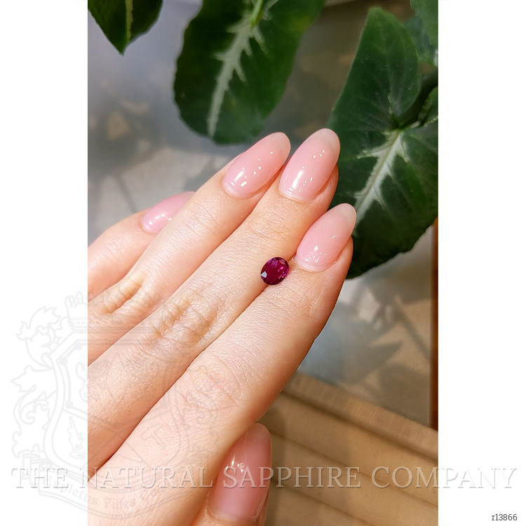0.67 Ct. Ruby from Mozambique