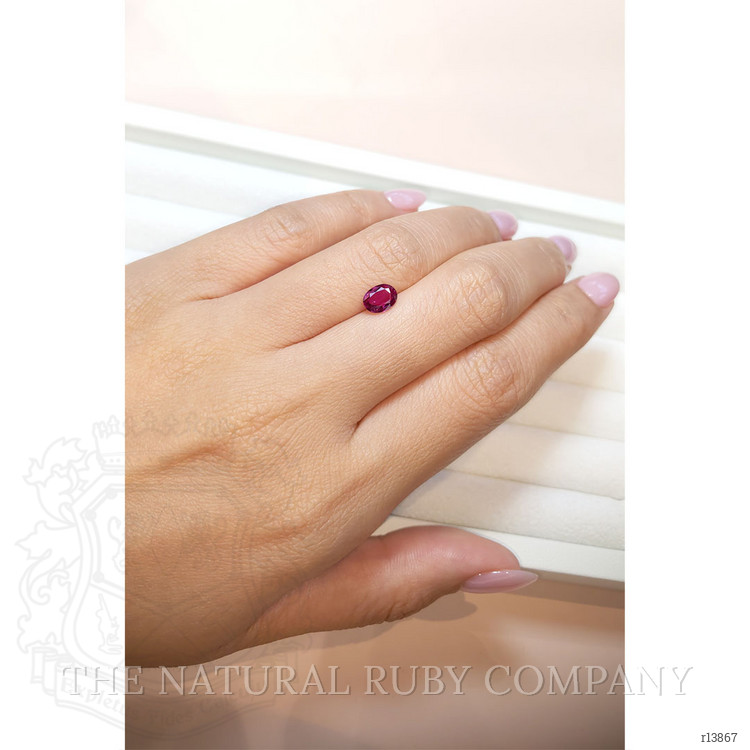 0.71 Ct. Ruby from Mozambique