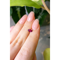 0.61 Ct. Ruby from Mozambique Life Style