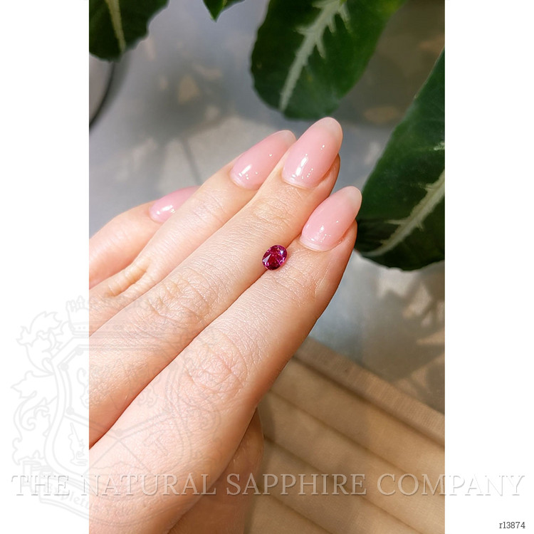 0.67 Ct. Ruby from Mozambique