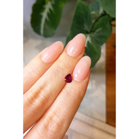 0.52 Ct. Ruby from Mozambique Life Style