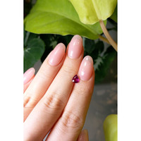 0.63 Ct. Ruby from Mozambique Life Style