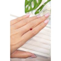 0.40 Ct. Ruby from Mozambique Life Style