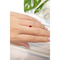 0.41 Ct. Ruby from Mozambique Life Style