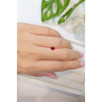 0.43 Ct. Ruby from Mozambique Life Style