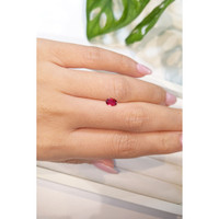 0.43 Ct. Ruby from Mozambique Life Style
