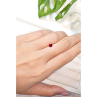 0.44 Ct. Ruby from Mozambique Life Style