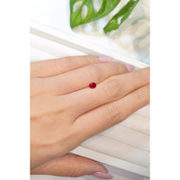 0.46 Ct. Ruby from Mozambique Life Style