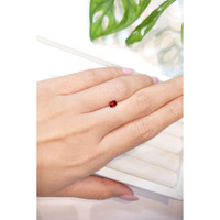 0.48 Ct. Ruby from Mozambique Life Style