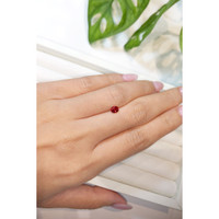 0.54 Ct. Ruby from Mozambique Life Style