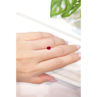 0.65 Ct. Ruby from Mozambique Life Style